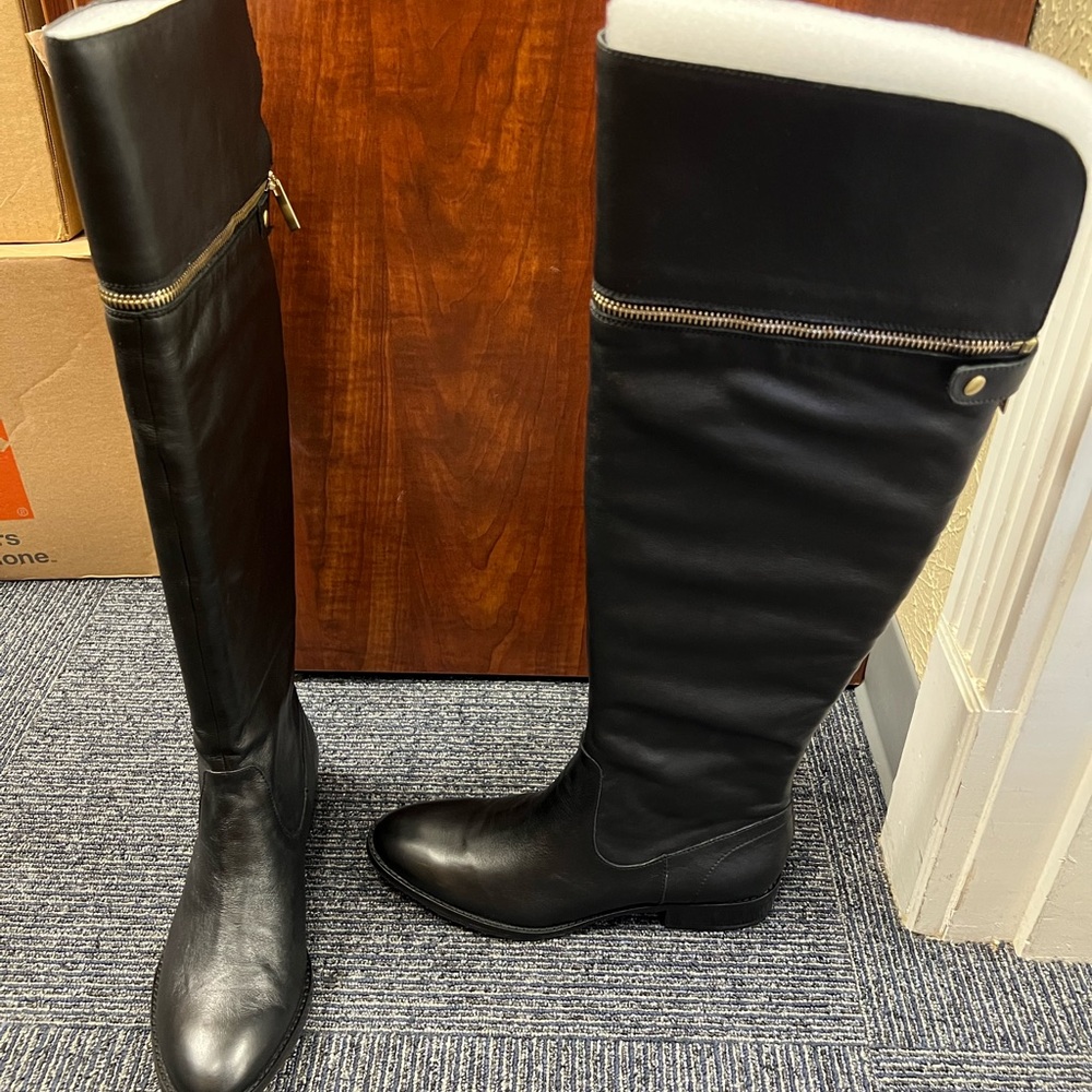 Vince Camuto Black Over the Knee Boots